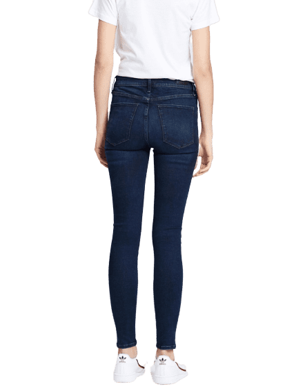 ABERCROMBIE & FITCH Simone High Rise Jeans Dark | Pockets